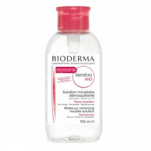 Bioderma Sensibio H2O Micellar Solution Metering Pump 500 ml