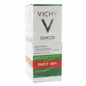 Vichy Dercos Anti-Dandruff Shampoo Fat Flakes Promo Duo 2x200 ml