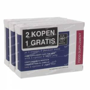 Apivita Hair Male-Female Tripack 90 St capsules