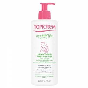 Topicrem Cleansing Milk Organic Baby Care 500 ml