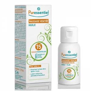 Puressentiel Abdominal Pain Massage 15 Essential Oil 50 ml