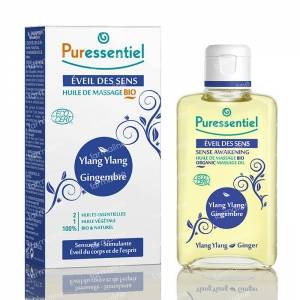 Puressentiel Bio Massage Oil Ylang Ylang-Ginger 100 ml