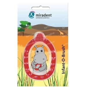 Miradent Infant-O-Brush Baby Toothbrush Red 1 St