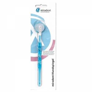 Miradent Mouth Mirror Blue 1 St