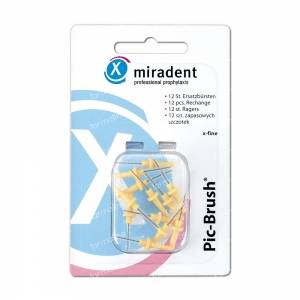 Miradent Pic-Brush Brush Yellow 12 St