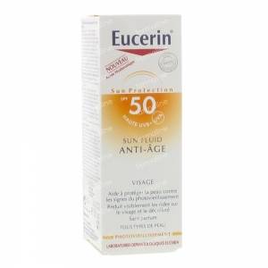 Eucerin Sun Fluid Visage Anti-age Spf 50 50 ml