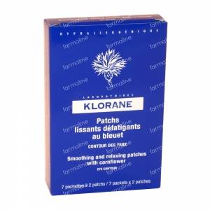 Klorane Smoothing & Relaxing Patches With Cornflower 14 St patch