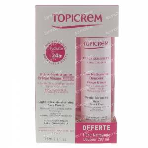 Topicrem Face Case + Cleansing Water 275 ml
