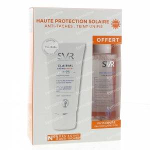 SVR Clairial Crà¨me SPF50+ + Free Physiopure Micellar Water 125 ml