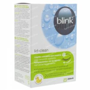 Blink Lid-Clean Tissues 20 St