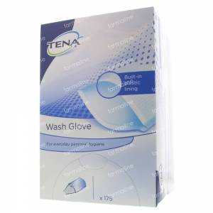 Tena Washglove With Plastic Lining 175