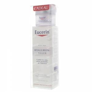 Eucerin Hyaluron-Filler Day Cream (Normal/Combination Skin) With Free Day Cream (Dry Skin) 50 + 20 ml Promo 70 ml