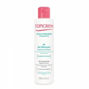 Topicrem Cleansing Gel Body + Scalp 200 ml