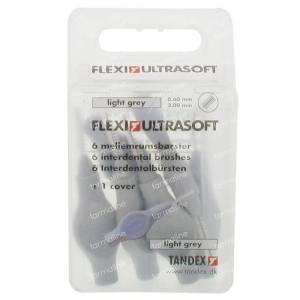 Flexi Interdental Brush Ultras Light Grey Extra Fine 6 St