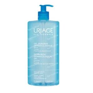 Uriage Cleansing Gel Greasy Without Soap Sensitive Skin 1 l
