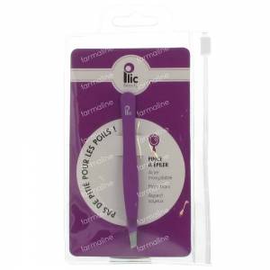 Plic Tweezers Oblique Pink 1 St
