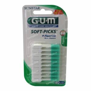 Gum Soft-Picks Toothpicks Regular 80 St