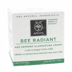 Apivita Bee Radiant Age Defense Illuminating Cream - Rich Texture 50 ml
