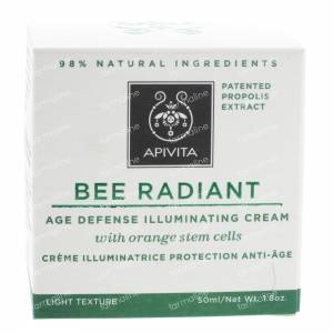 Apivita Bee Radiant Age Defense Illuminating Cream - Light Texture 50 ml