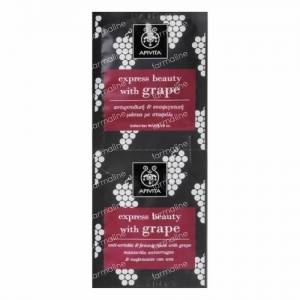 Apivita Express Anti-Wrinkle And Firming Mask With Grape 16 ml