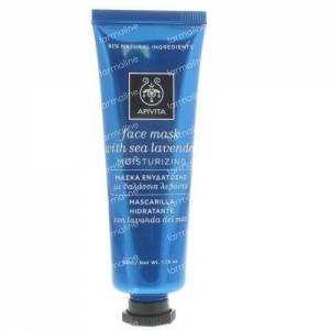 Apivita Moisturizing Face Mask With Sea Lavender 50 ml
