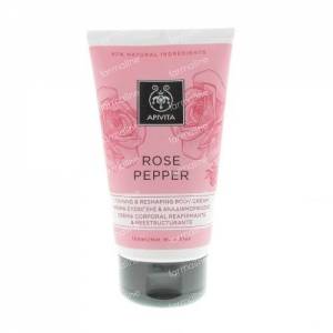 Apivita Firming and Reshaping Body Cream Rose & Pepper 150 ml