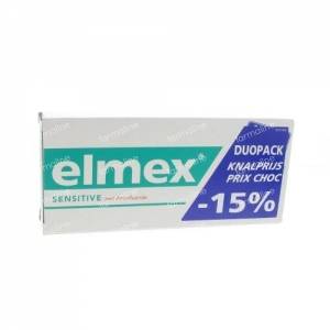 Elmex Toothpaste Sensitive Bitube Reduced Price 2x75 ml