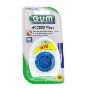 Gum Acces Floss 50m 50 items