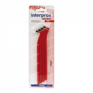 Interprox Access Interdental Brush Maxi Red 4 items