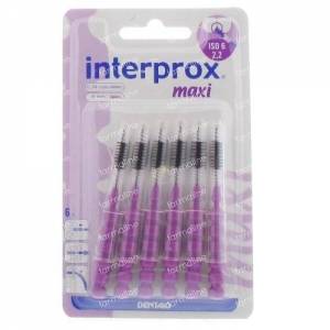 Interprox Premium Interdental Brush Maxi Purple 6mm 6 items
