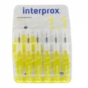 Interprox Premium Interdental Brush Mini Yellow 3mm 6 items