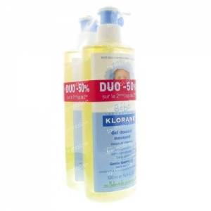 Klorane Baby Gentle Foaming Gel Duopack 1000 ml
