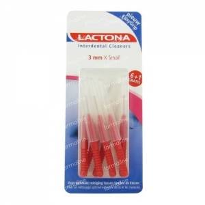 Lactona Easy Grip Interdental Brushes xs 3 mm 7 St