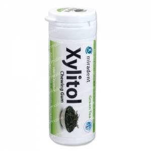 Miradent Xylitol Green Tea 30 chewing gum
