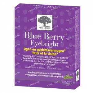New Nordic Blue Berry Strong 60 St tablets