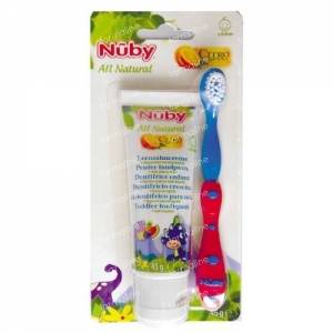 Nuby Citroganix Toothpaste 45g + Toothbrush PROMO 45 g