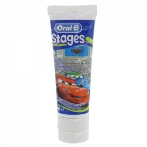 Oral B Toothpaste Stages Cars 75 ml